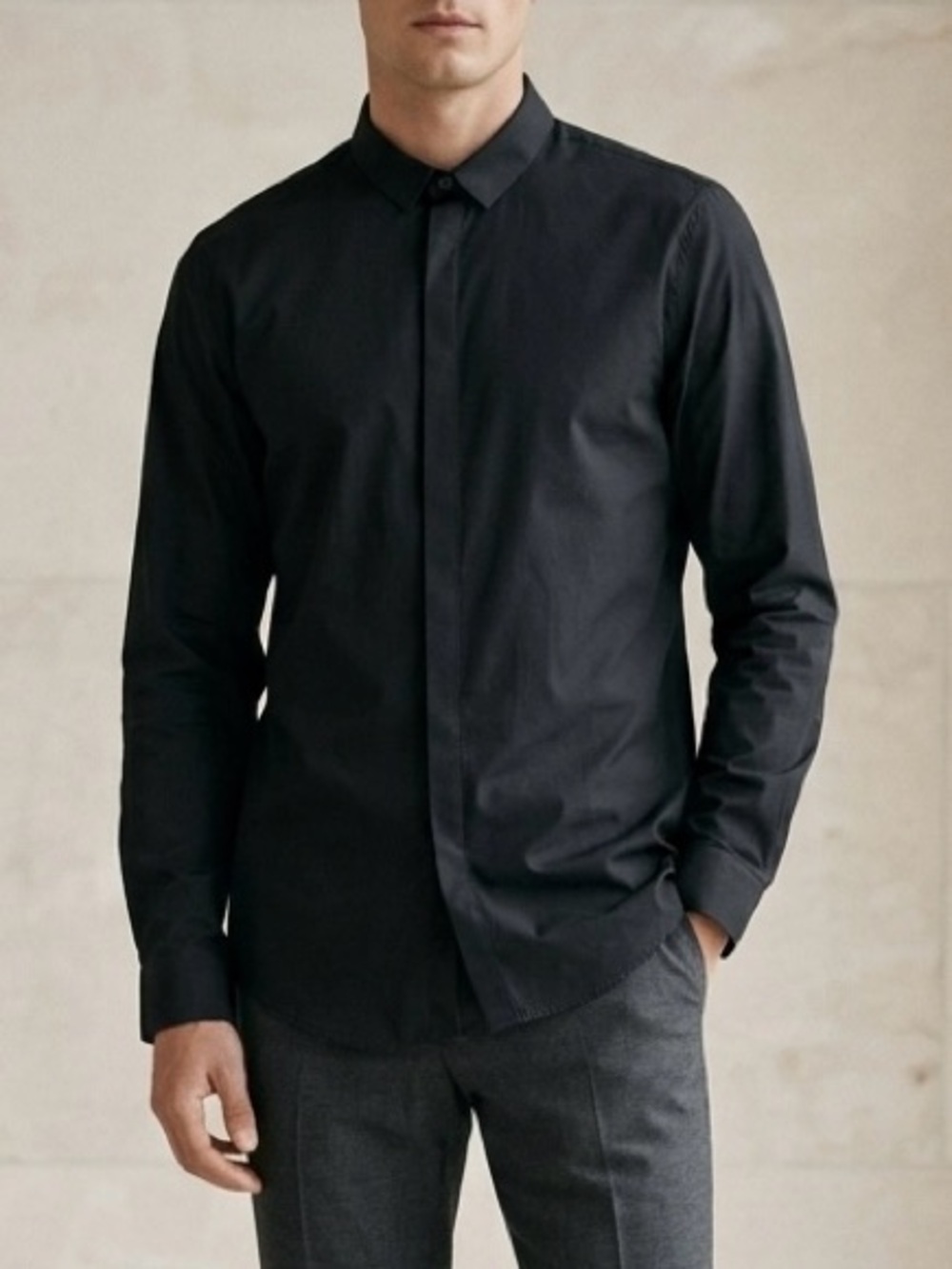 Stampd LA Black Dress Shirt Men’s Size Large
